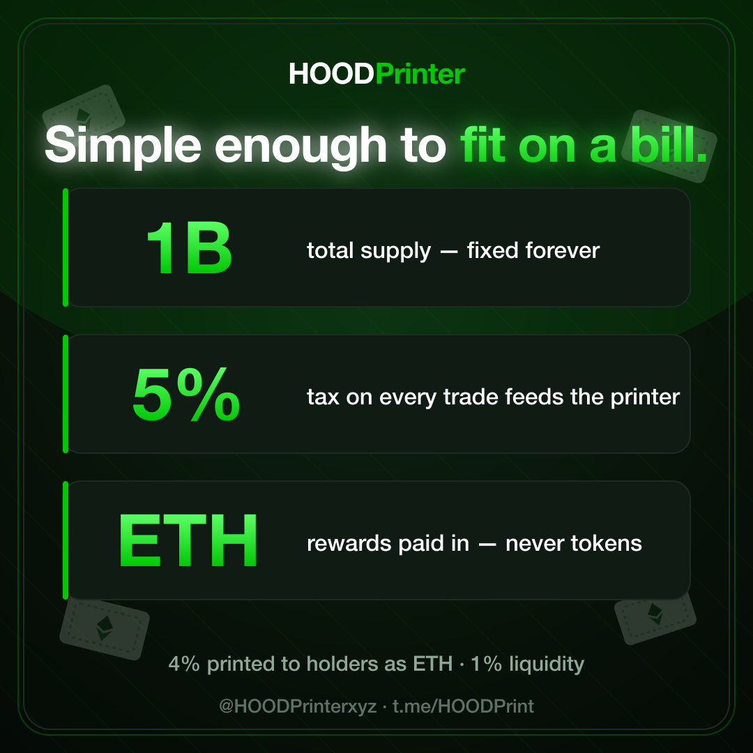 Tokenomics on a bill